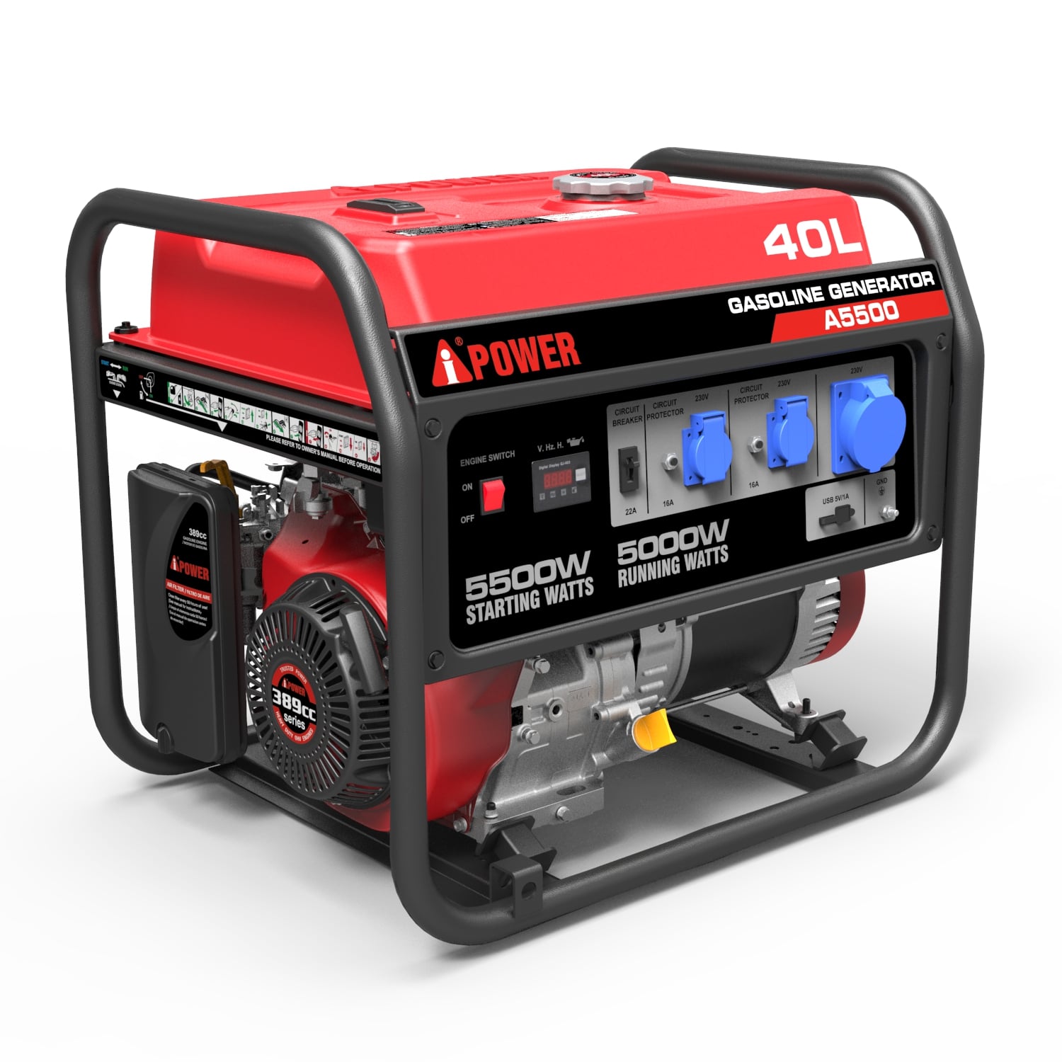 Generator benzynowy A-iPower 5KW