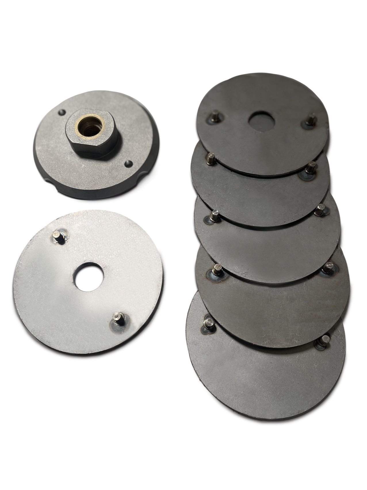 Zestaw magnetycznych płyt montażowych z aluminium Zestaw magnetycznych płyt montażowych z aluminium