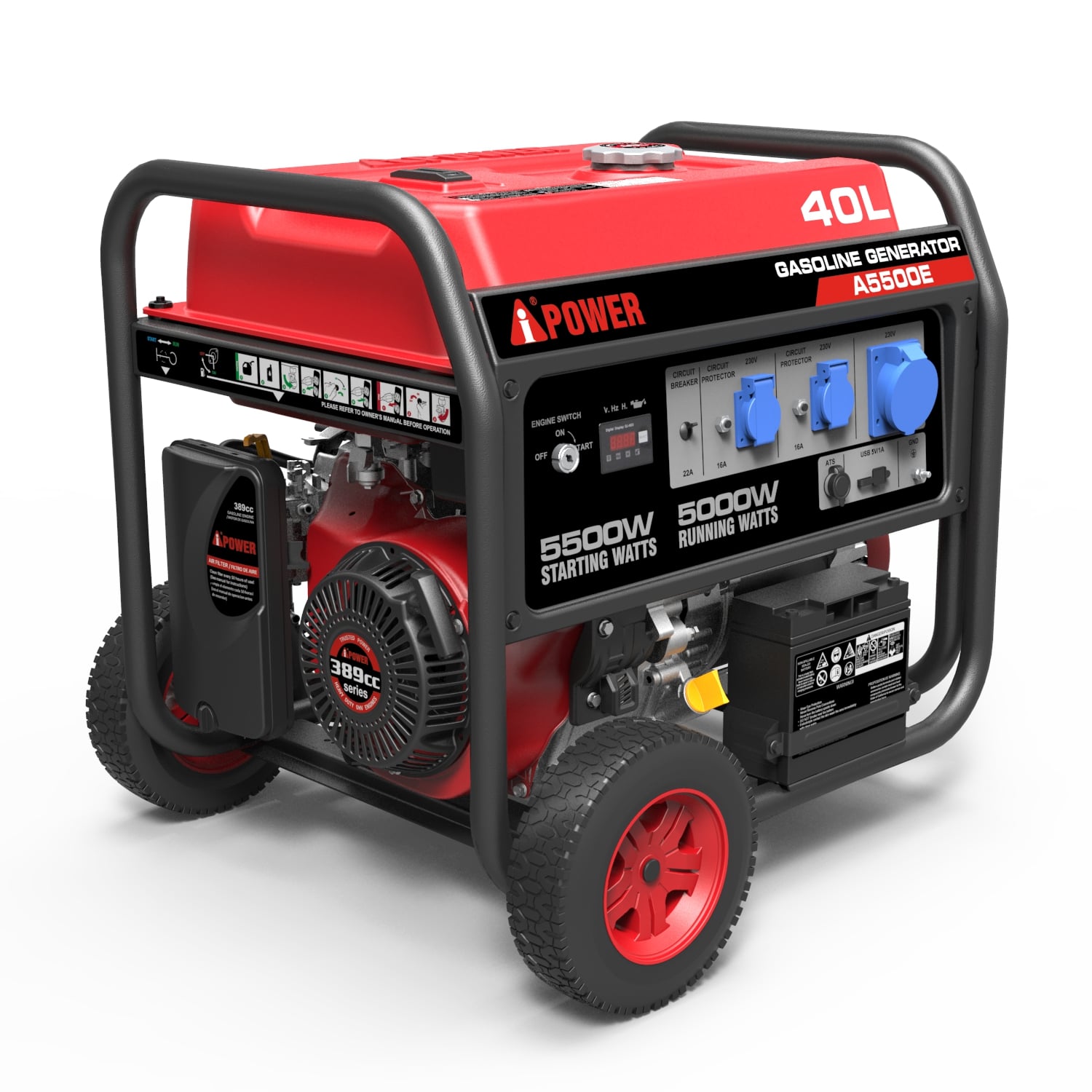 Generator benzynowy A-iPower 5KW