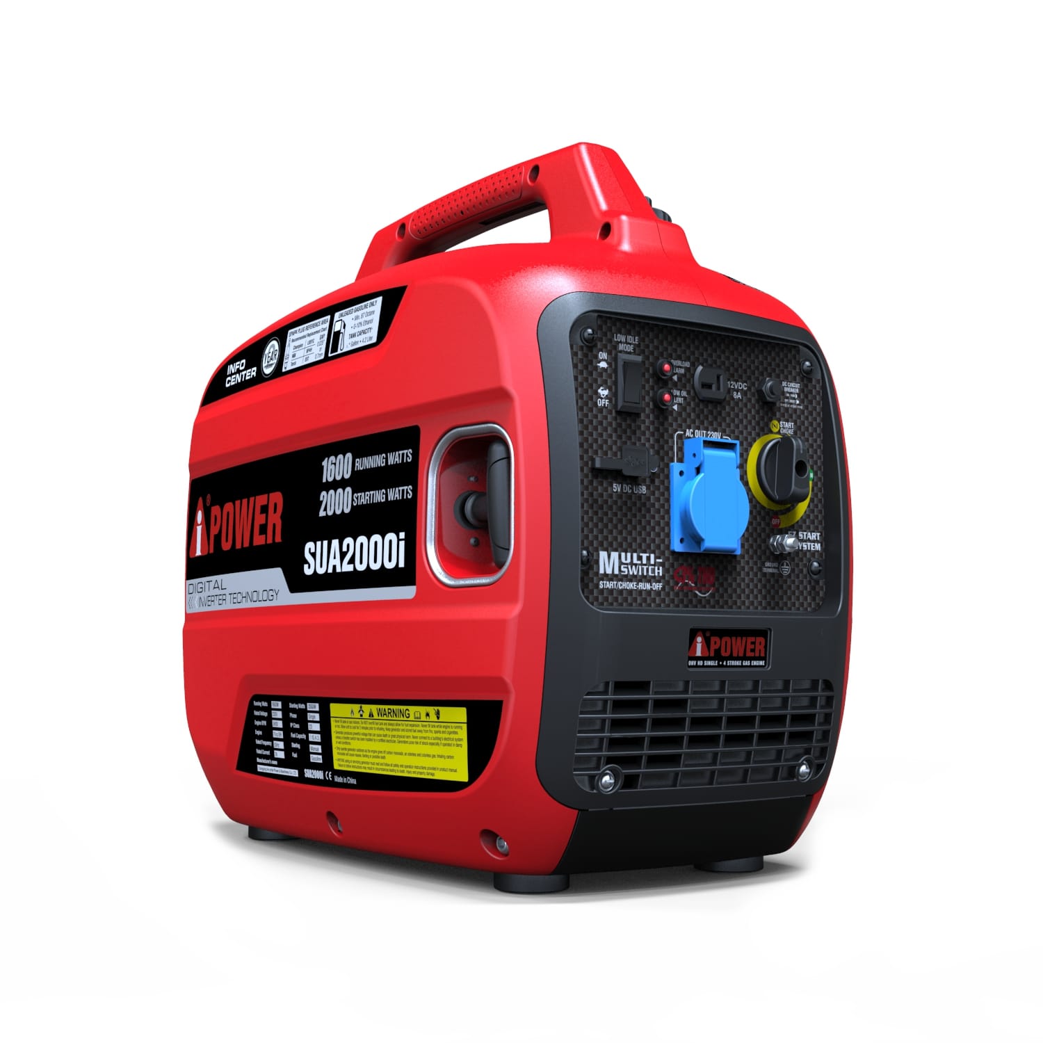 Inwerterowy generator mocy A-iPower 1.6KW Inwerterowy generator mocy A-iPower 1.6KW