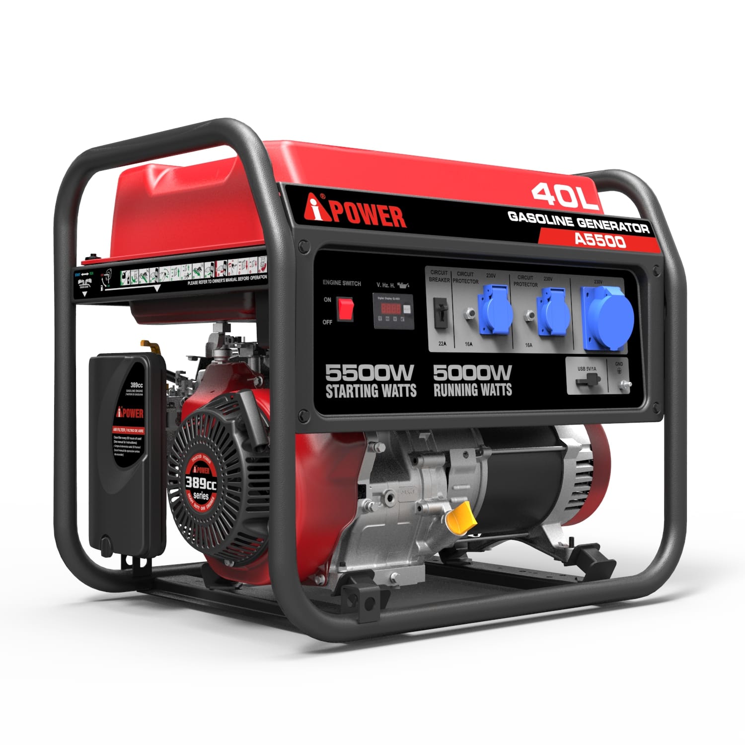 Generator benzynowy A-iPower 5KW