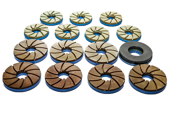 Tarcza polerska z nasadką ślimaka Tamponi per lucidatura pavimenti