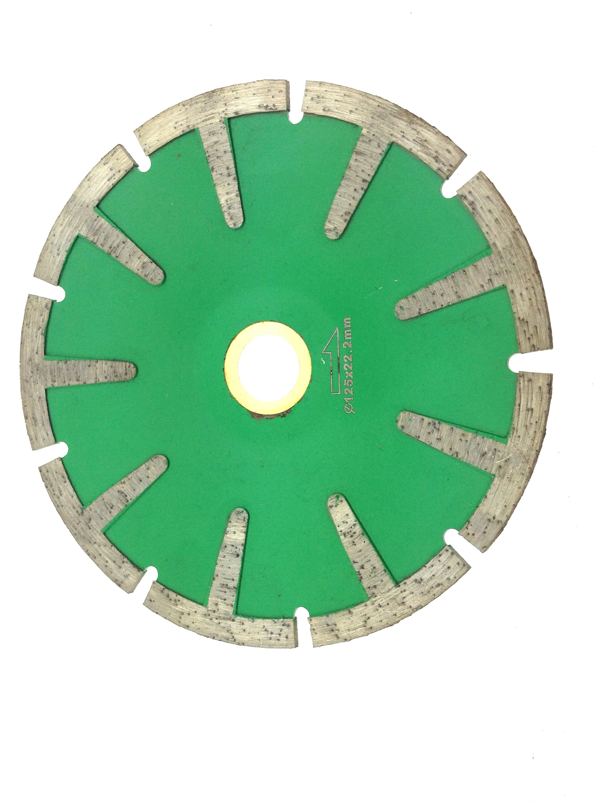 Lama da taglio curva diamantata a segmenti