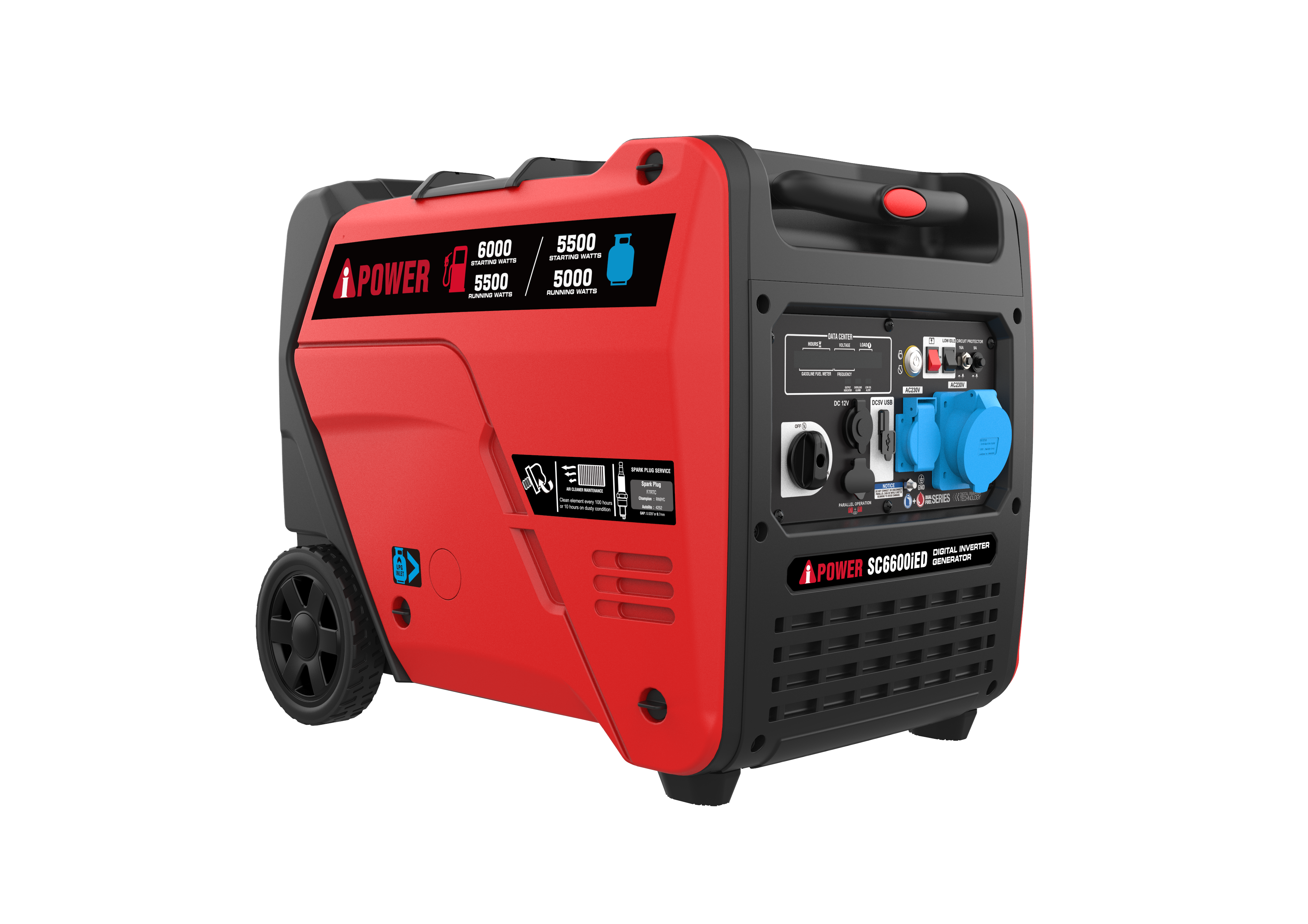 Inwerterowy generator prądu A-iPower 5,5 kW
